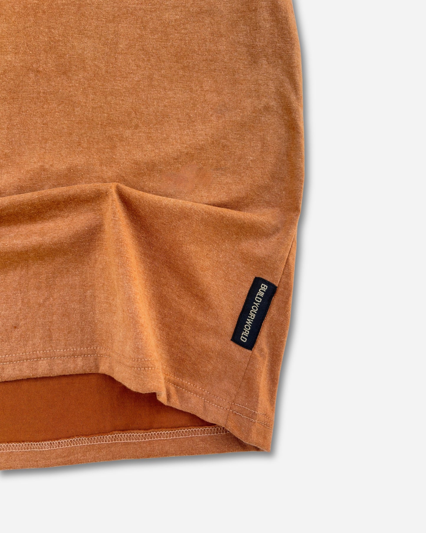 Build Your World Tee-Stone Brown